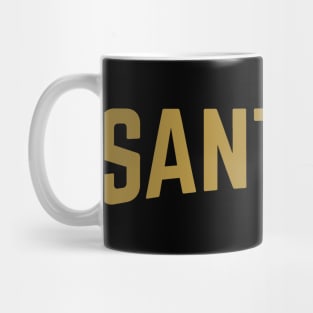 Santa Fe City Typography Mug